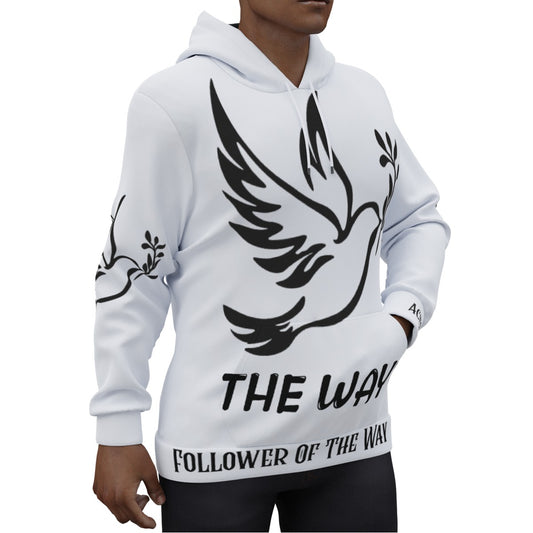 The way Print Men's Pullover Hoodie