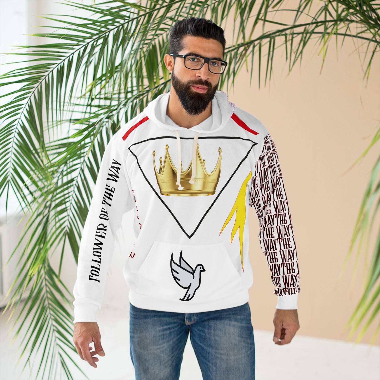 Light Unisex Pullover Hoodie
