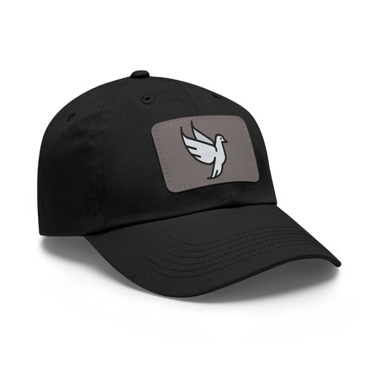 Yes Bird Dad Hat with Leather Patch
