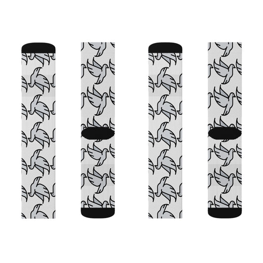 Bird Sublimation Socks