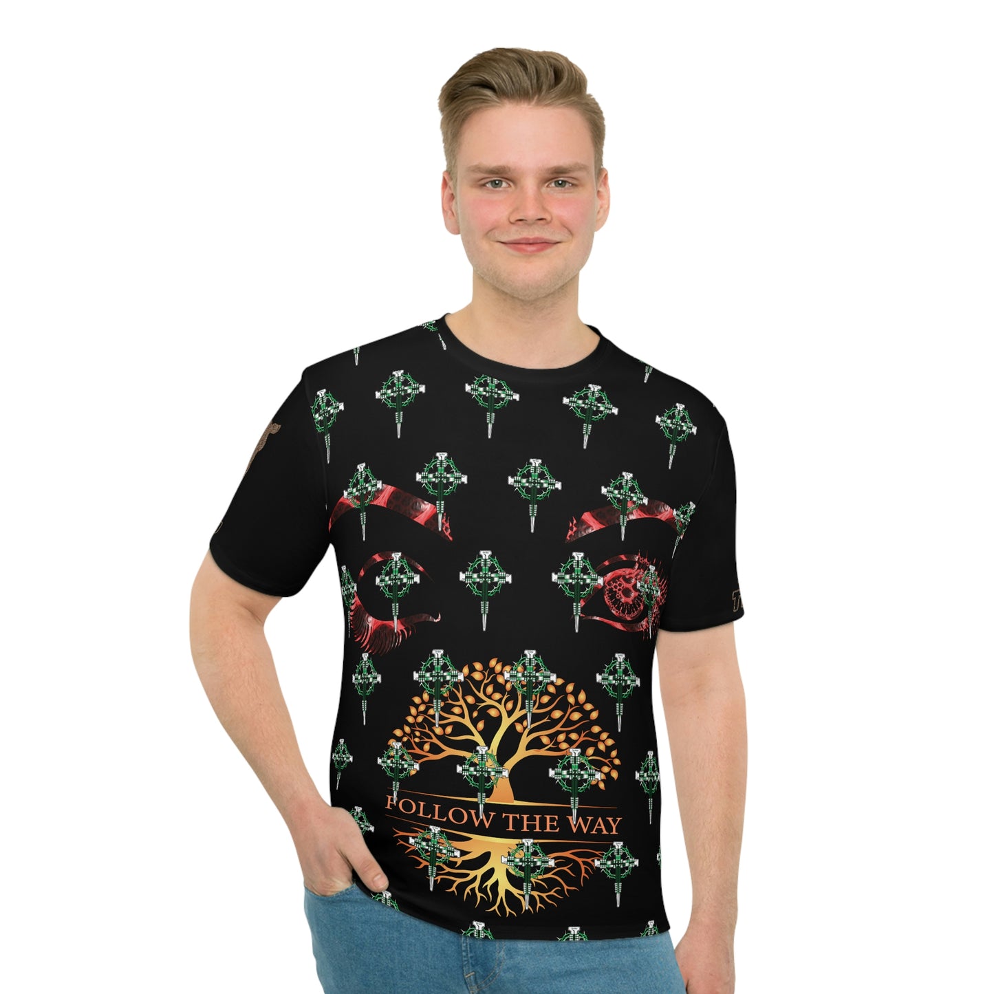 Trippy Ways Men's Loose T-shirt