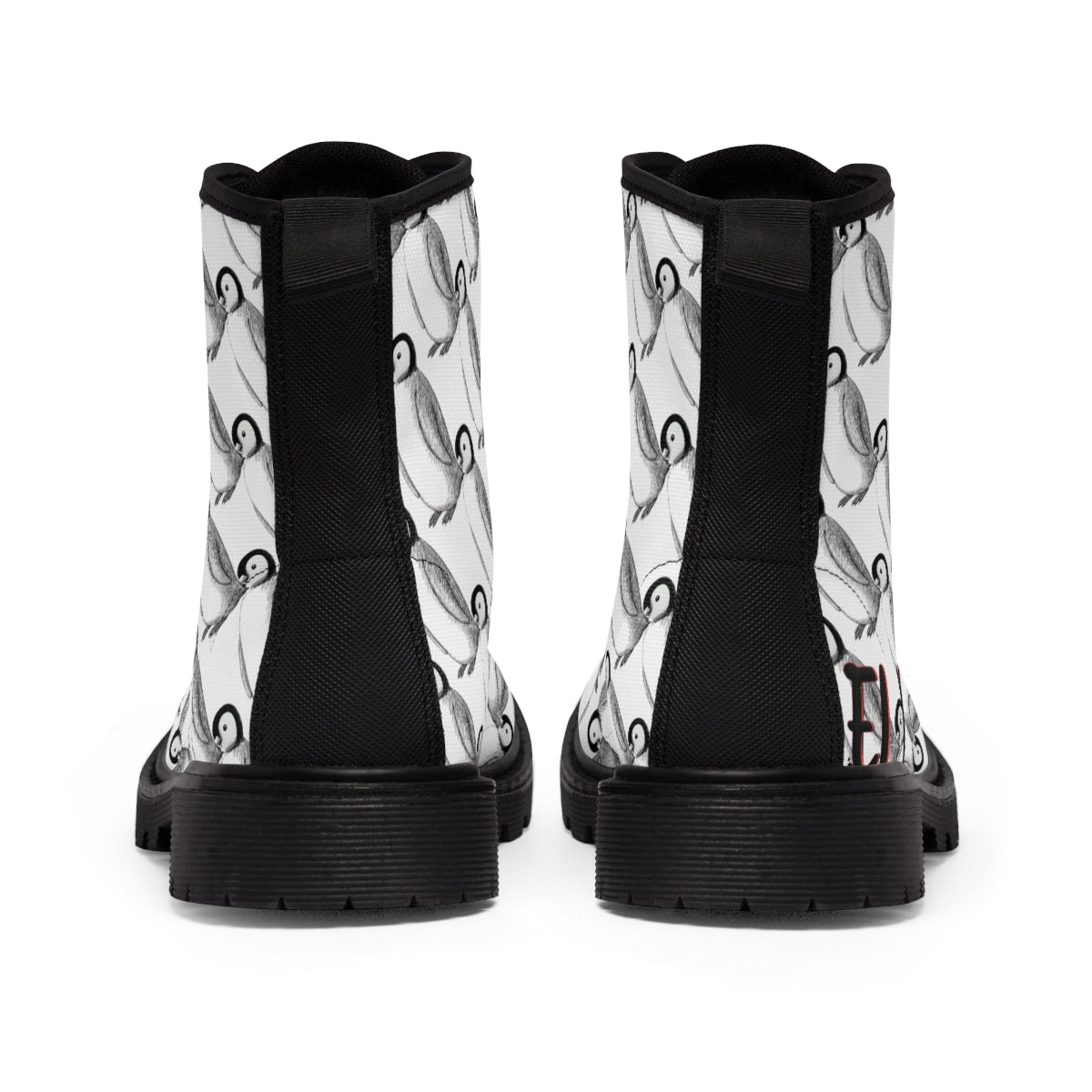 penguinSky High's Women's Canvas Boots