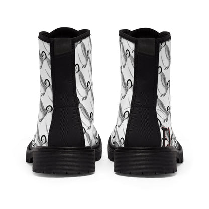 penguinSky High's Women's Canvas Boots