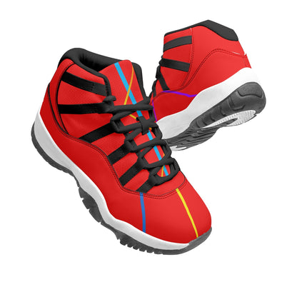 SkyHigh's REDS  AJ11 Basketball Sneakers
