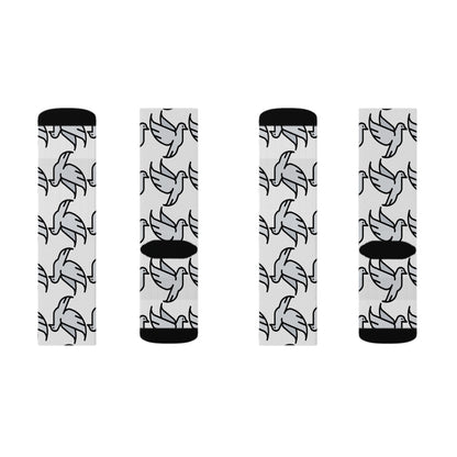 Bird Sublimation Socks