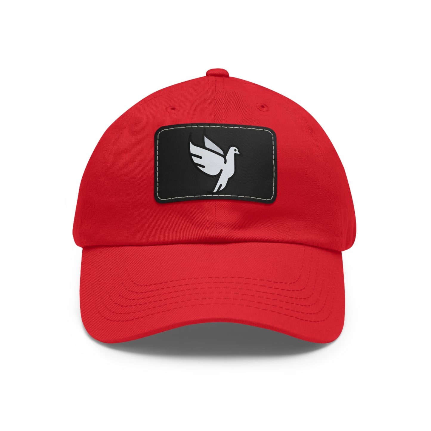 Yes Bird Dad Hat with Leather Patch