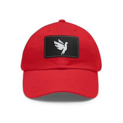 Yes Bird Dad Hat with Leather Patch