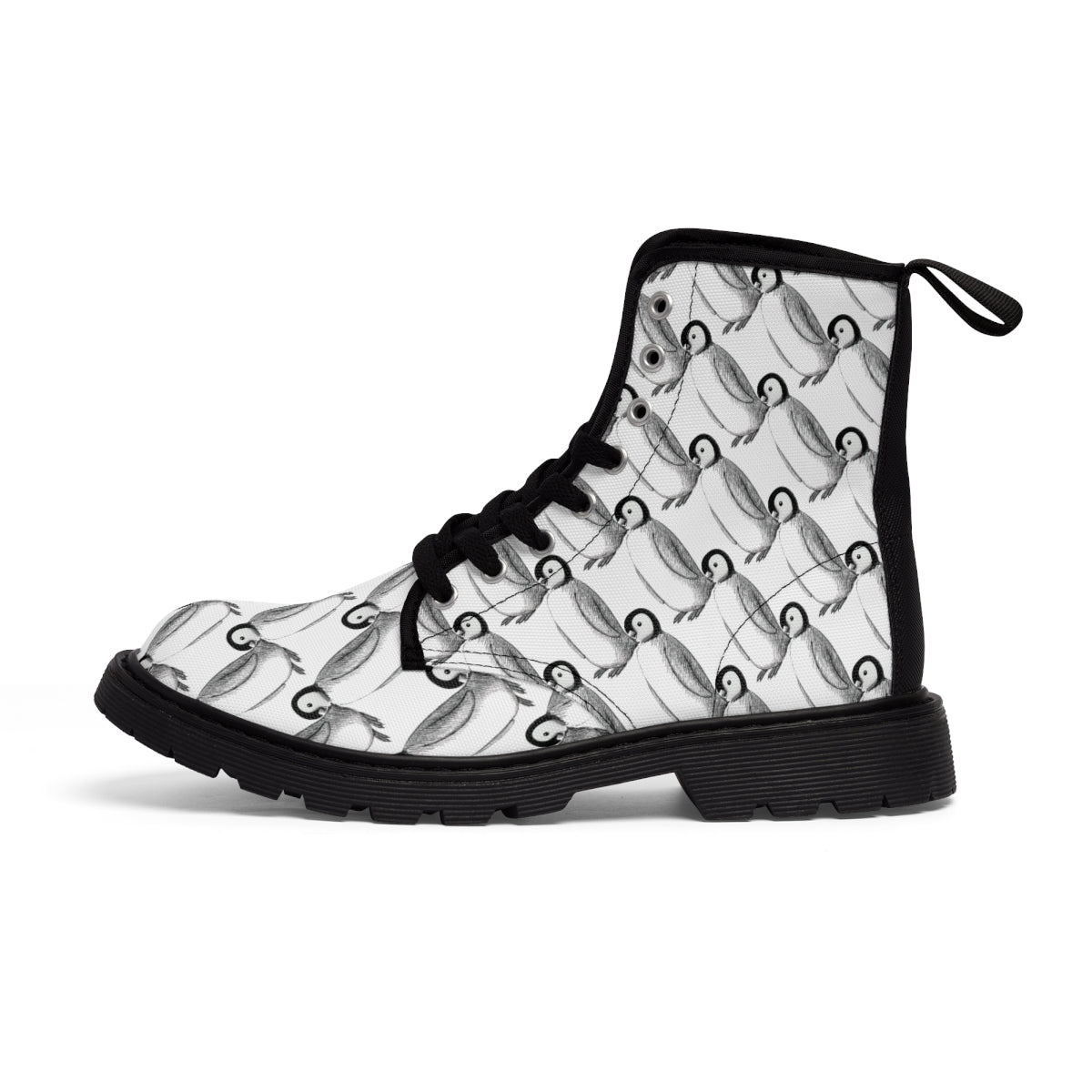 penguinSky High's Women's Canvas Boots