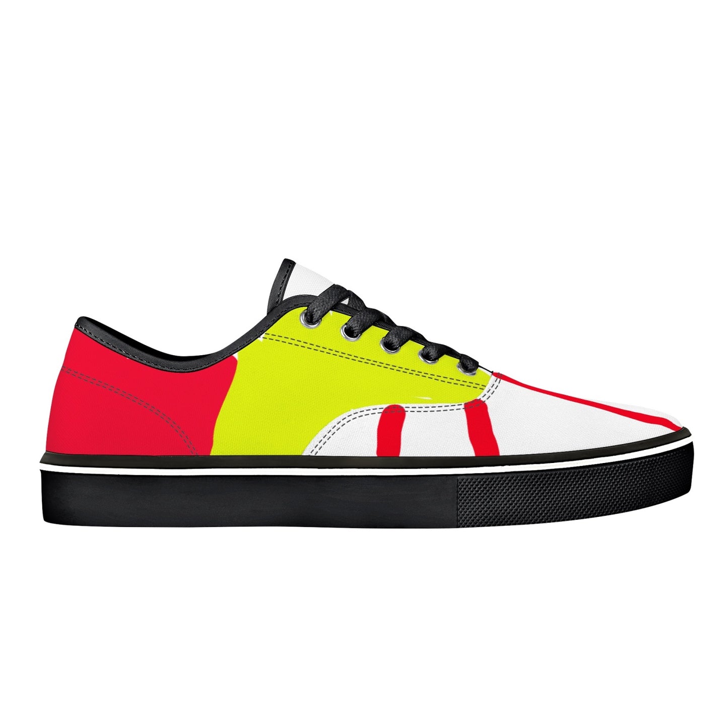 Cane Way Skate Shoes - White/Black