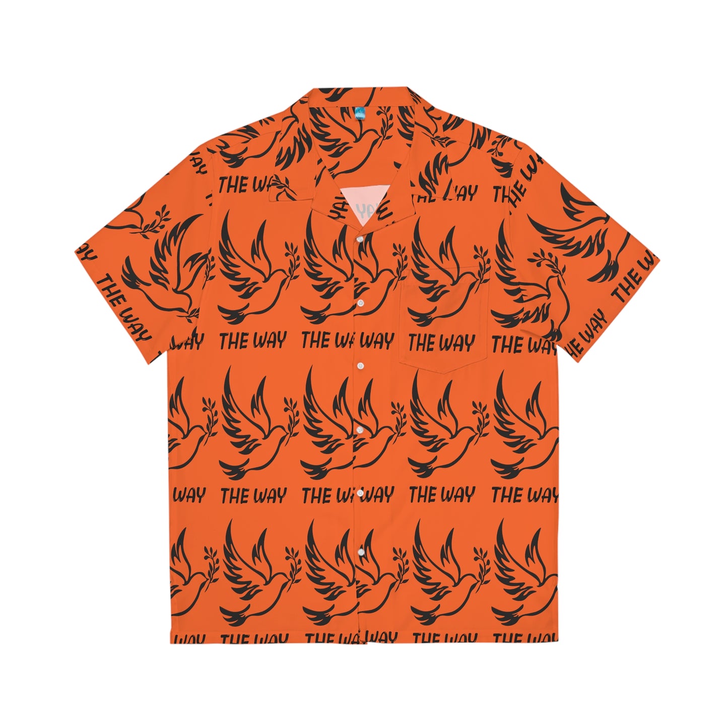 Orange Way Men's Hawaiian Shirt