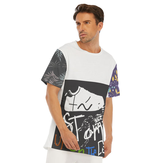 Shoe All-Over Print Men's O-Neck T-Shirt | 190GSM Cotton
