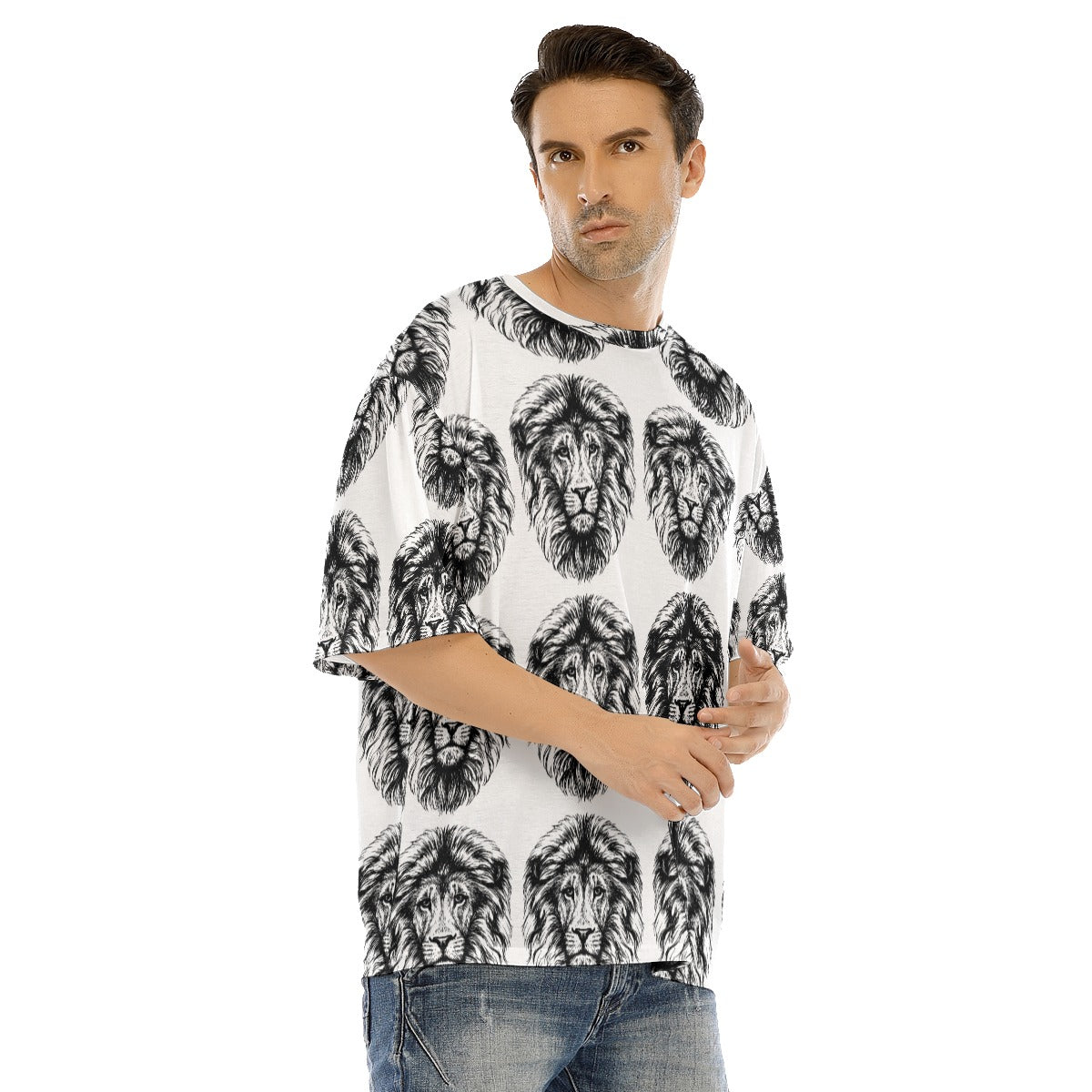 Who IS Men's O-neck T-shirt With Half Sleeve