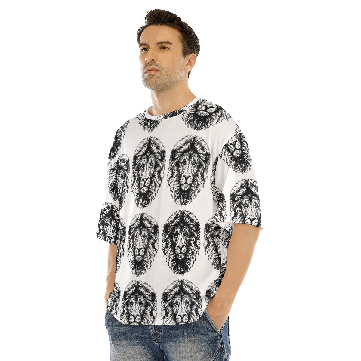 Who IS Men's O-neck T-shirt With Half Sleeve