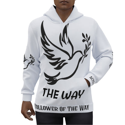 The way Print Men's Pullover Hoodie