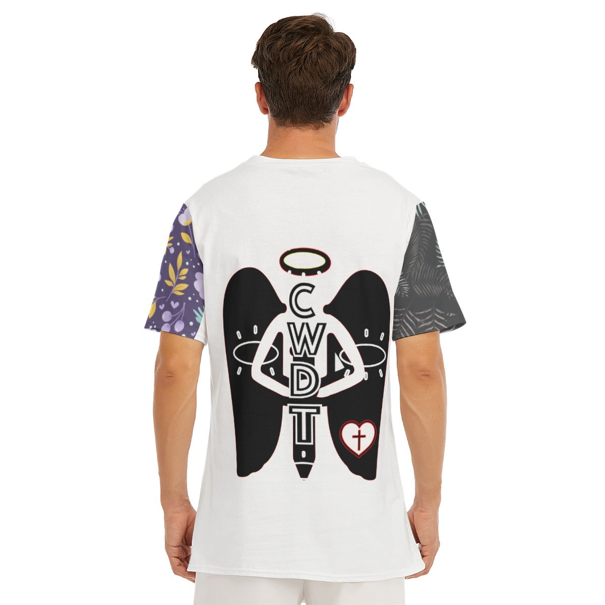 Shoe All-Over Print Men's O-Neck T-Shirt | 190GSM Cotton