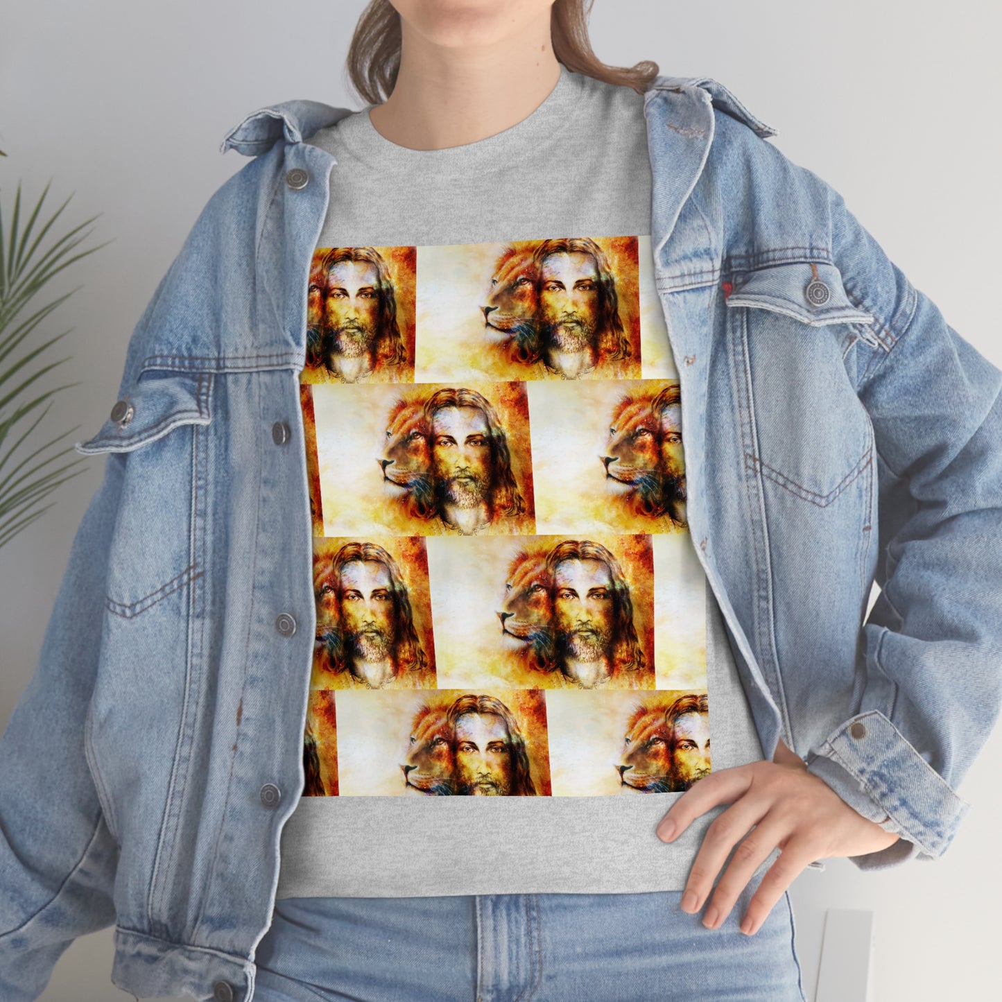 Double Mind Face Of Heavy Cotton Tee