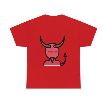 Double Mind Face Of Heavy Cotton Tee