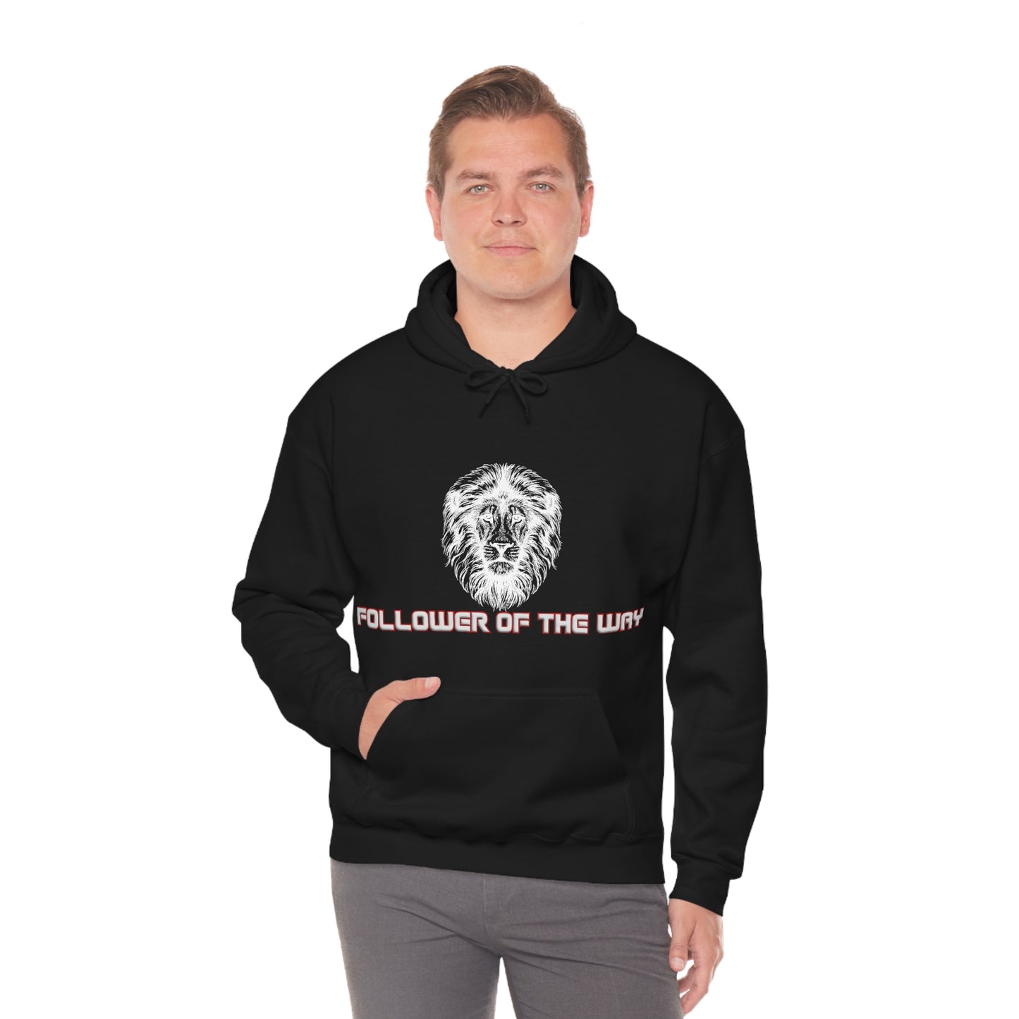 lion head Heavy Blend™ Hooded Sweatshirt