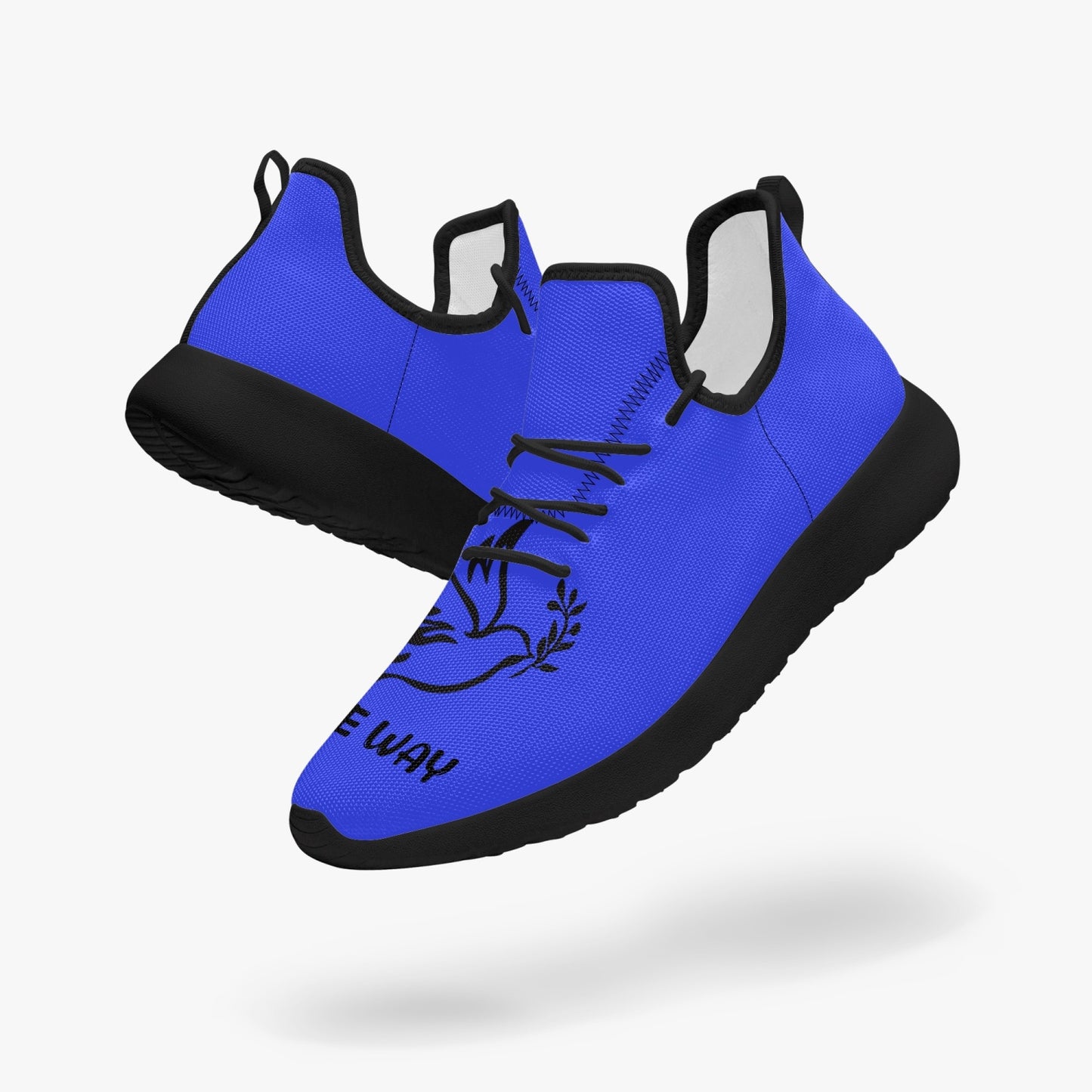 Blue way. Classic Mesh Knit Sneakers