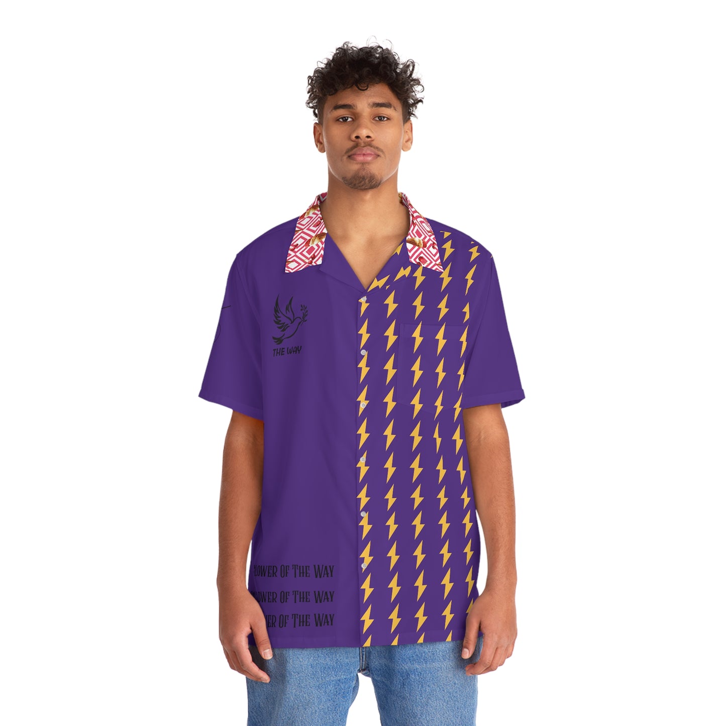 Purp Way Men's Hawaiian Shirt