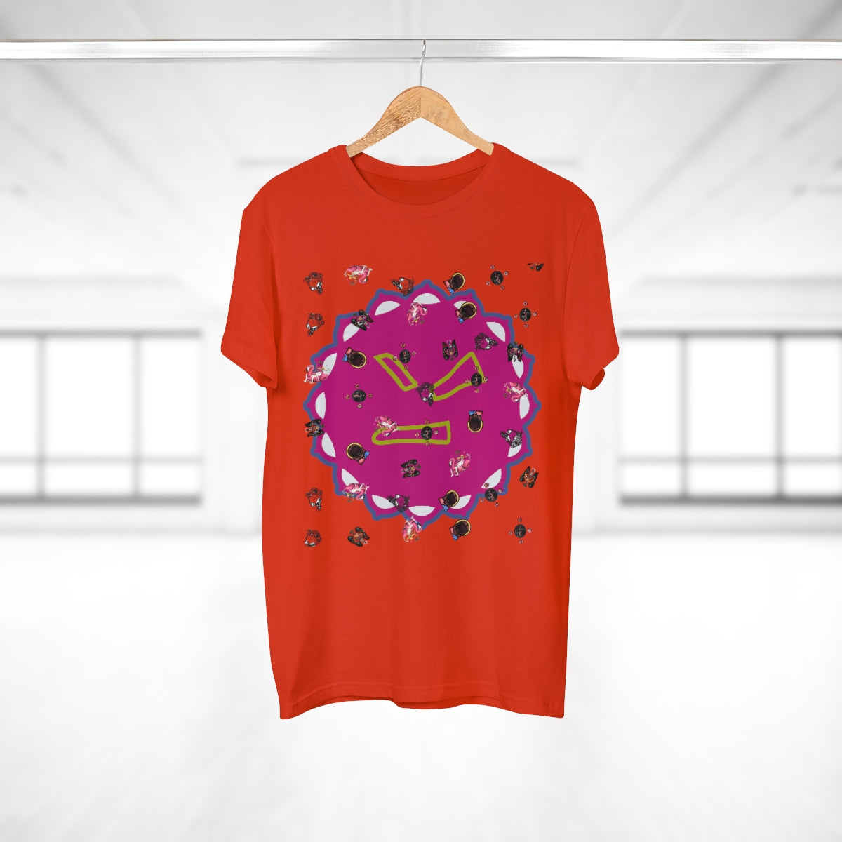 face Single Jersey Men's T-shirt
