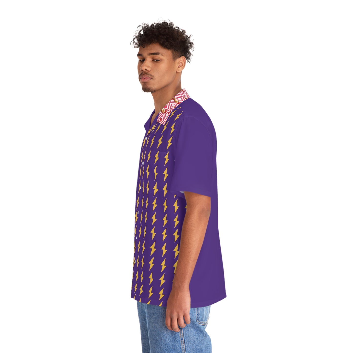 Purp Way Men's Hawaiian Shirt