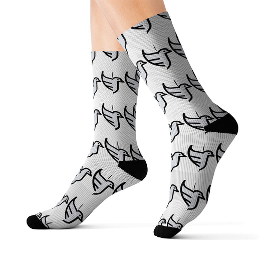 Bird Sublimation Socks