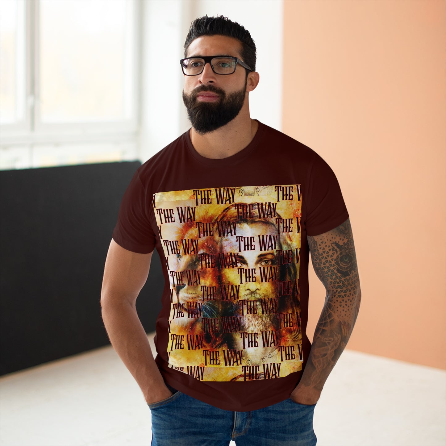The Face Of Jersey Men's T-shirt