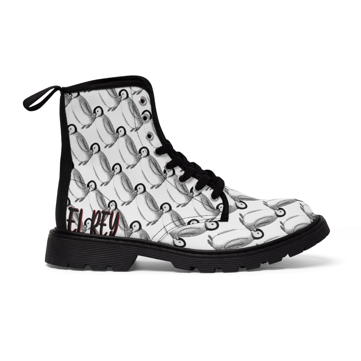 penguinSky High's Women's Canvas Boots