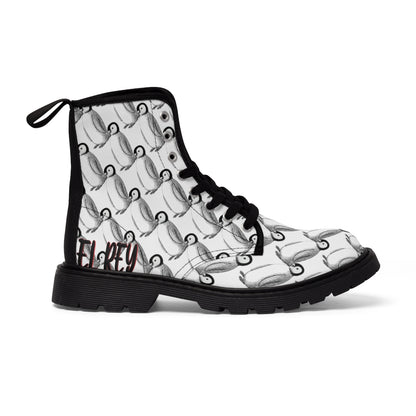 penguinSky High's Women's Canvas Boots