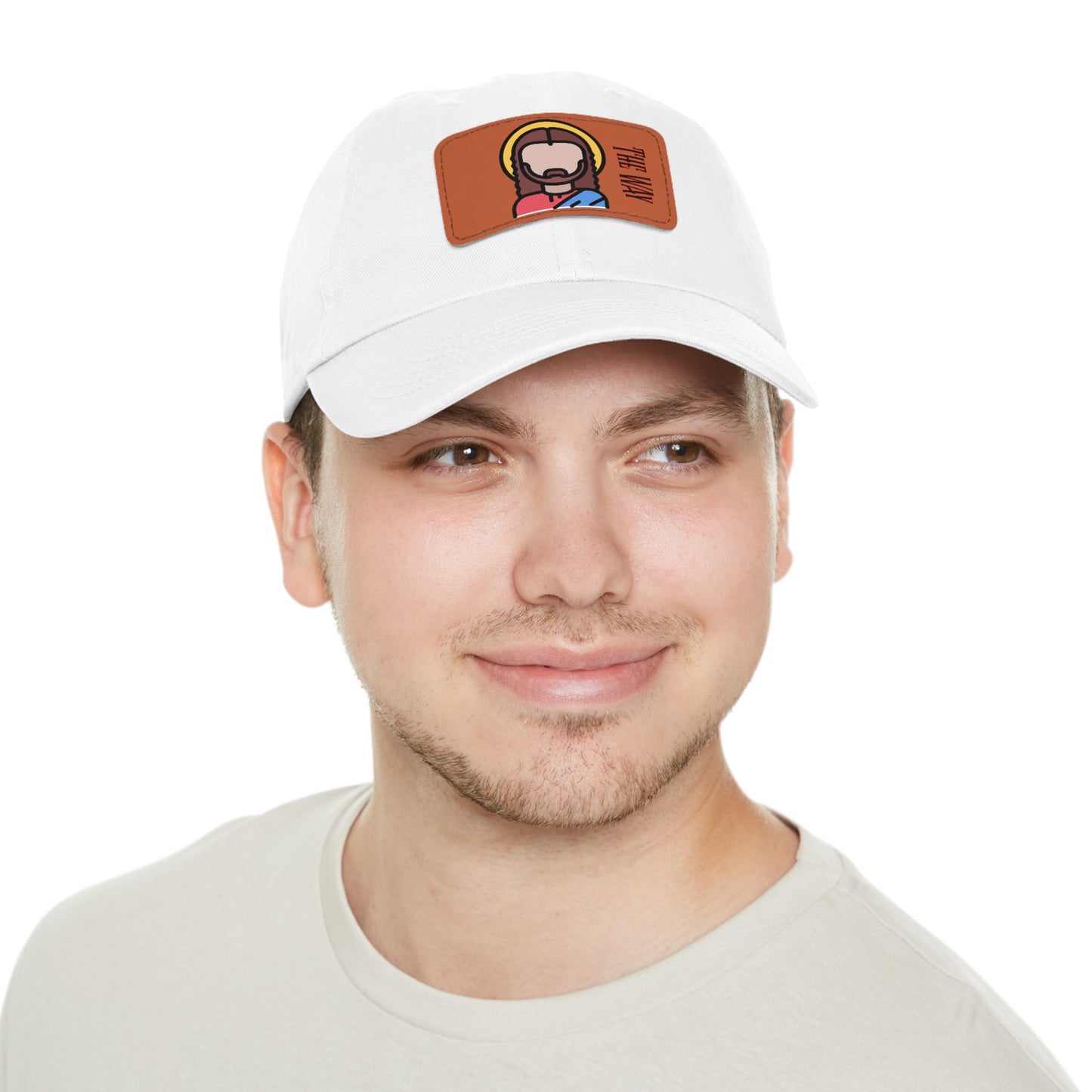 Who IS Dad Hat with Leather Patch