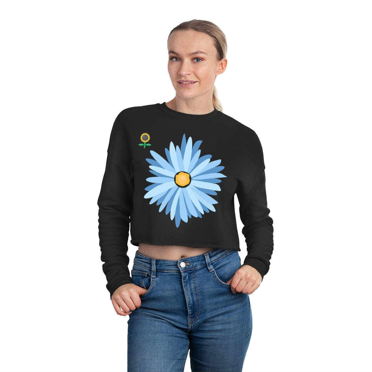 flo Women's Cropped Sweatshirt