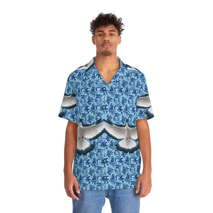 Wavy Spirt Men's Hawaiian Shirt