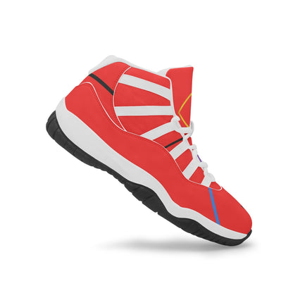 SkyHigh's REDS  AJ11 Basketball Sneakers