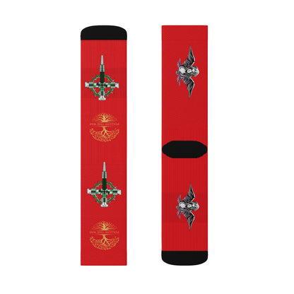 Red Sword Way Socks