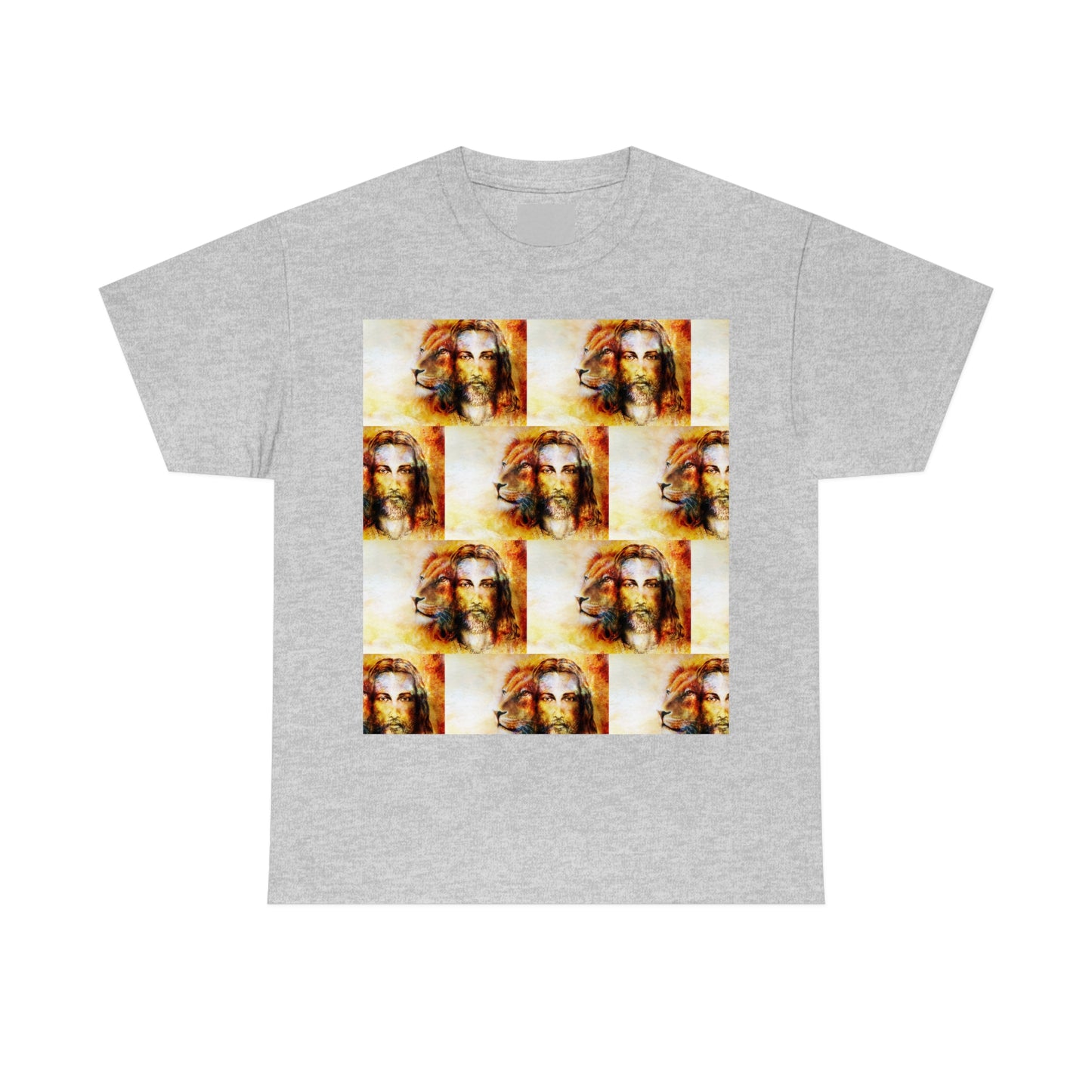 Double Mind Face Of Heavy Cotton Tee