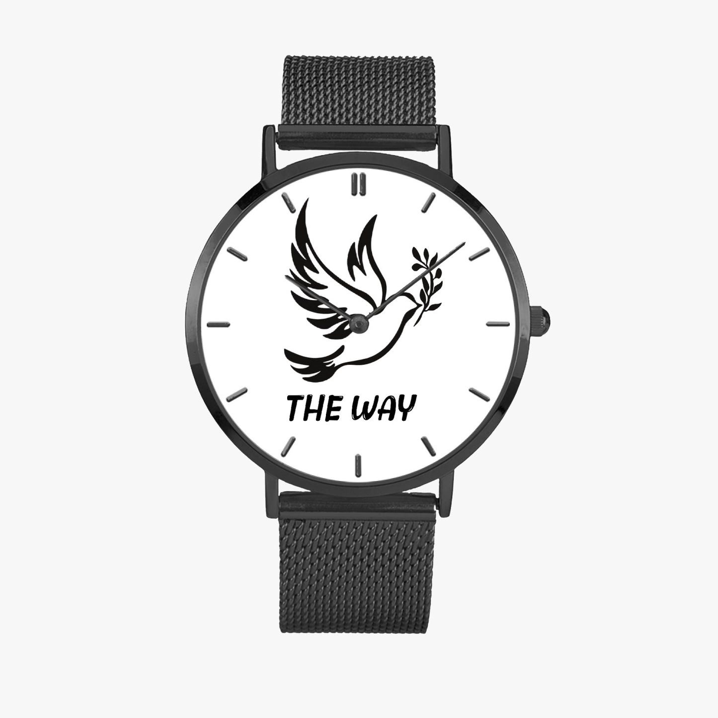 The WAY Ultra-thin Stainless Steel Quartz Watch