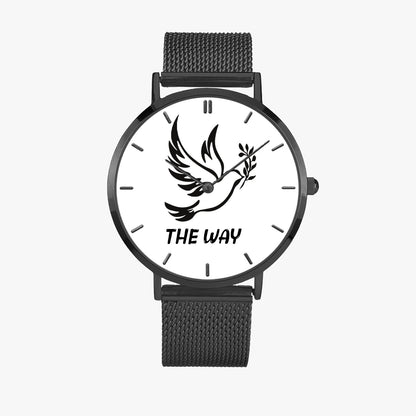 The WAY Ultra-thin Stainless Steel Quartz Watch