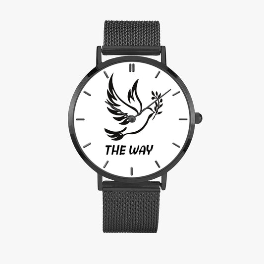 The WAY Ultra-thin Stainless Steel Quartz Watch