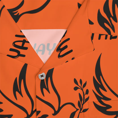 Orange Way Men's Hawaiian Shirt