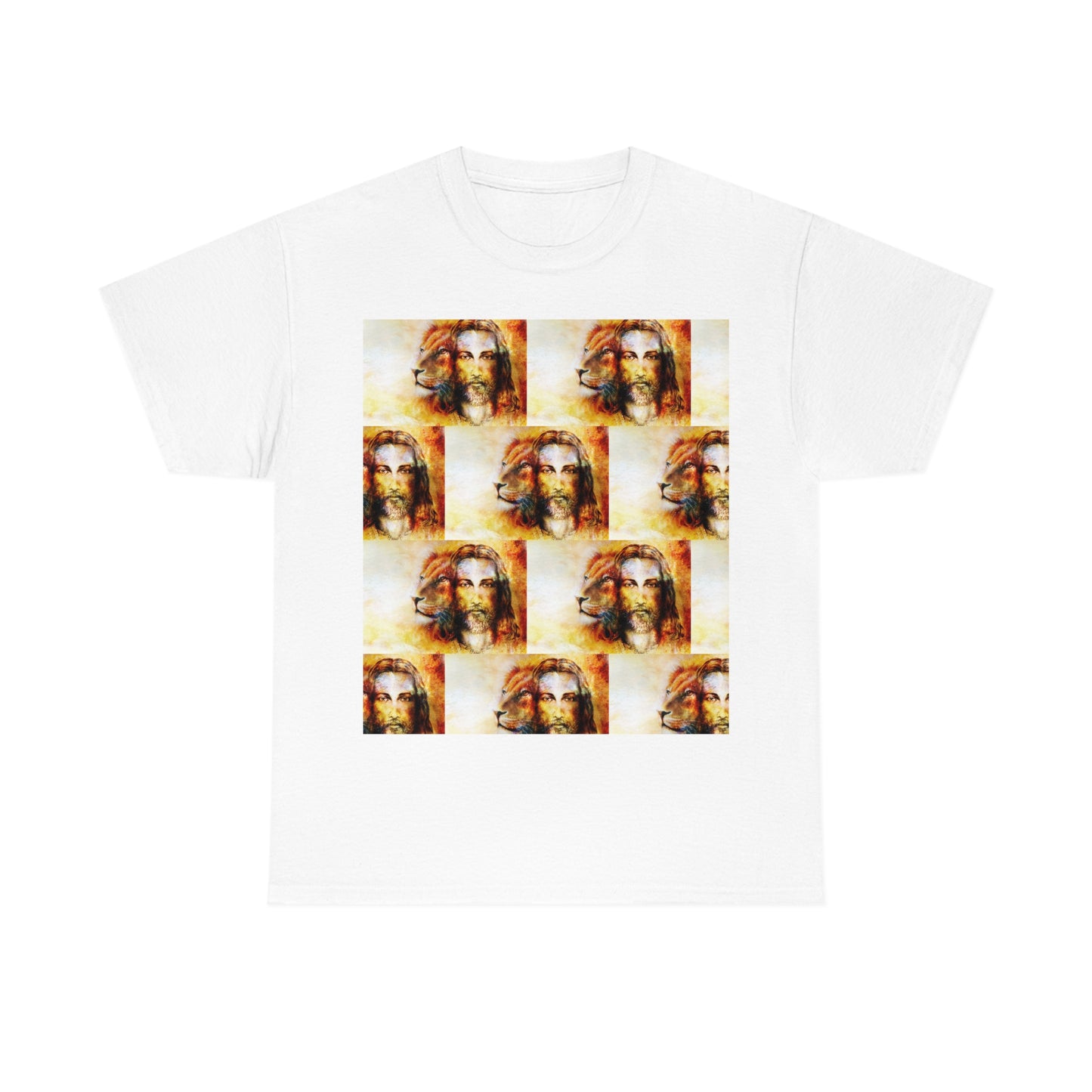 Double Mind Face Of Heavy Cotton Tee