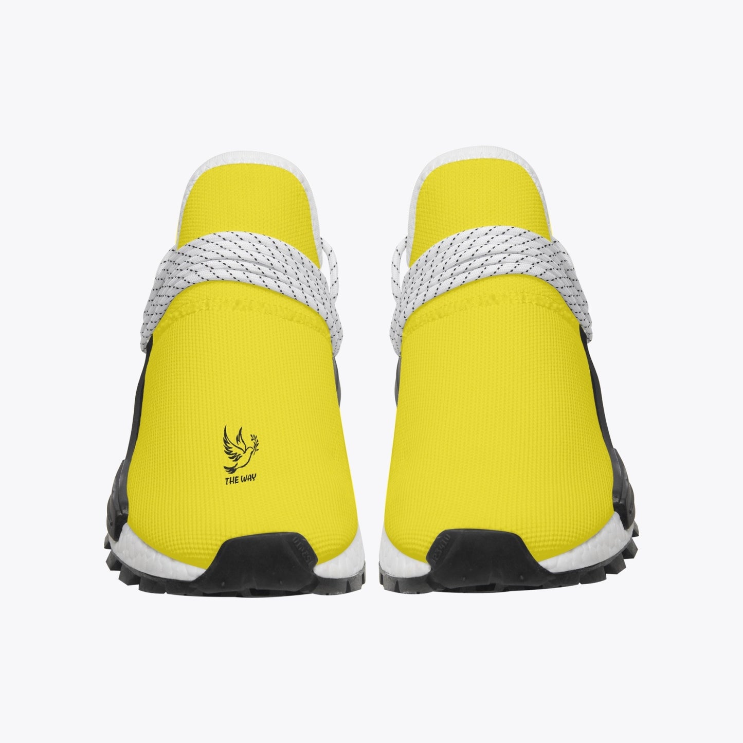 Yellow Way Mesh Sports Sneakers