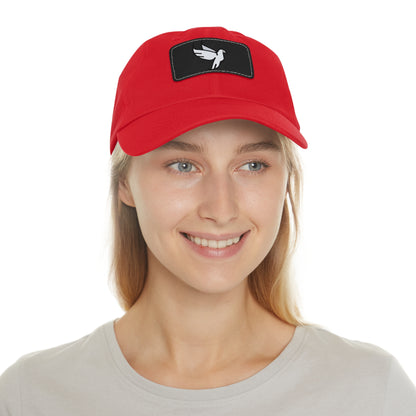 Yes Bird Dad Hat with Leather Patch