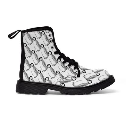 penguinSky High's Women's Canvas Boots