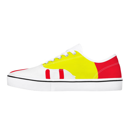 Cane Way Skate Shoes - White/Black