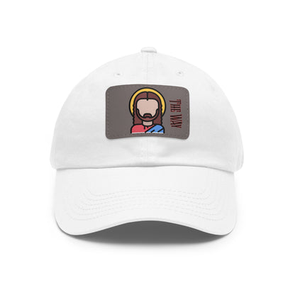 Who IS Dad Hat with Leather Patch
