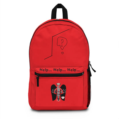 Red SMile Backpack