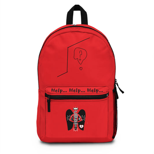 Red SMile Backpack