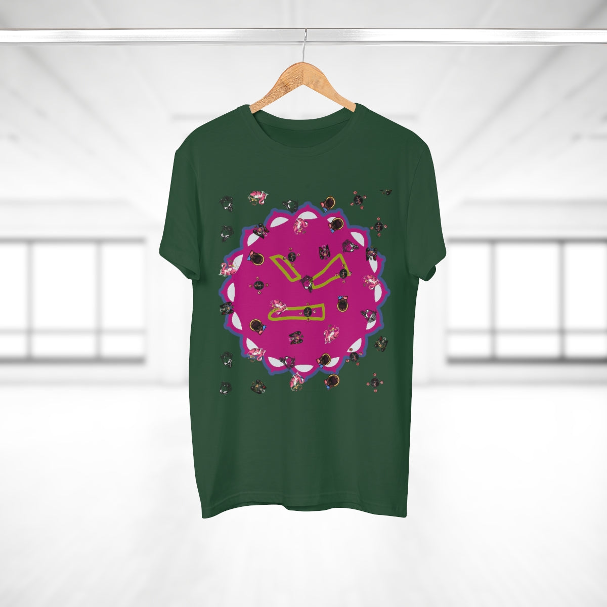 face Single Jersey Men's T-shirt