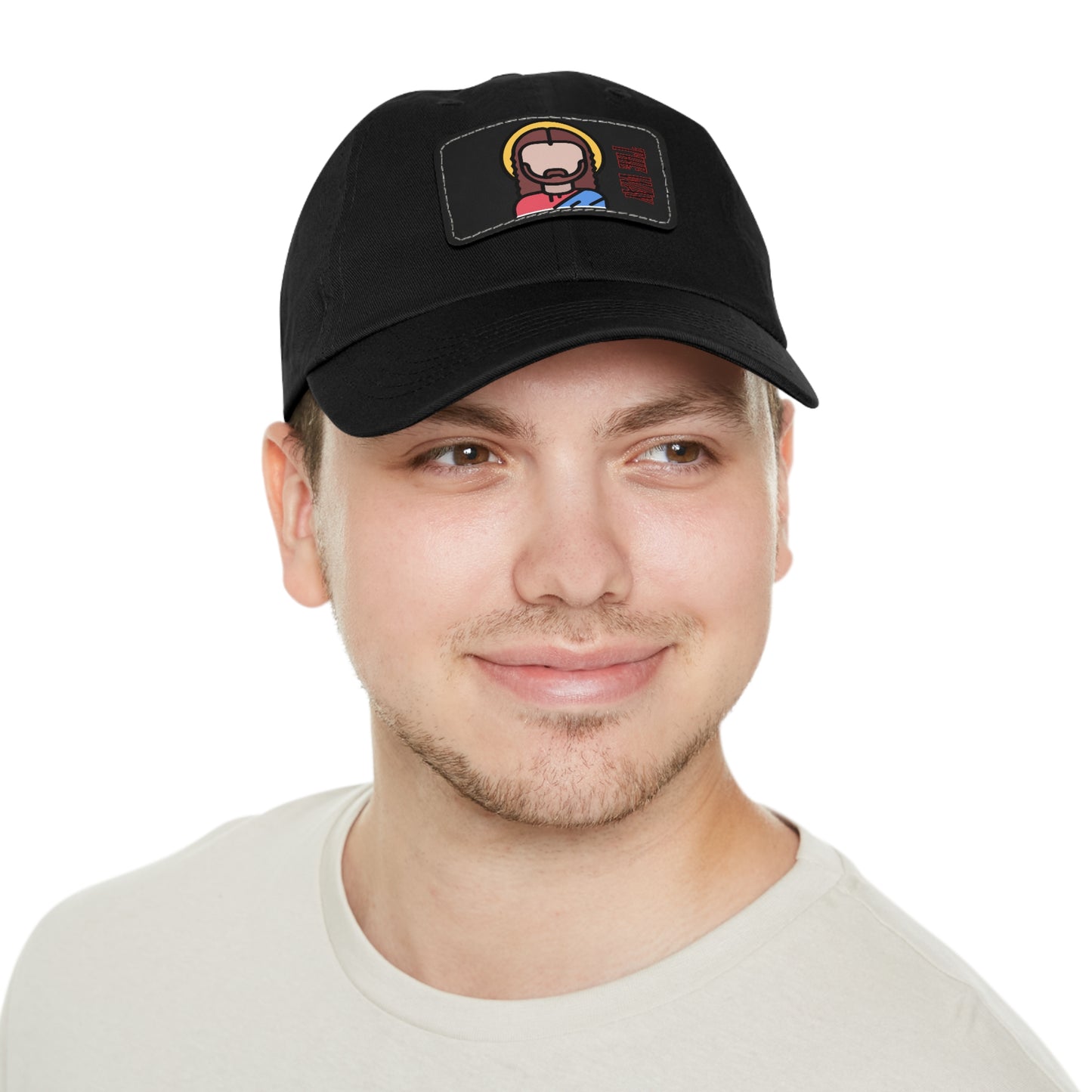 Who IS Dad Hat with Leather Patch